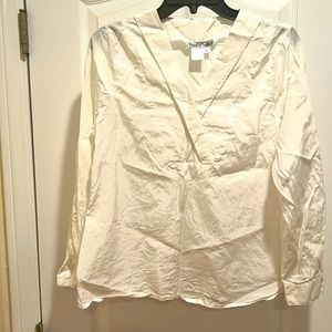 Winter Silk Cream Top